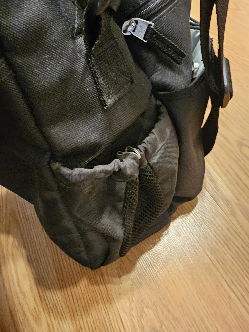 Skip Hop Black Large Diaper Bag with Multiple Front Pockets